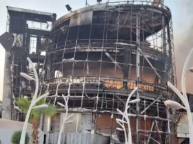 آتش‌سوزی گسترده فروشگاه میلاد شاهین‌ شهر را به خاکستر تبدیل کرد