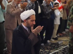 اقامه نماز باران در قزوین به امامت امام جمعه استان