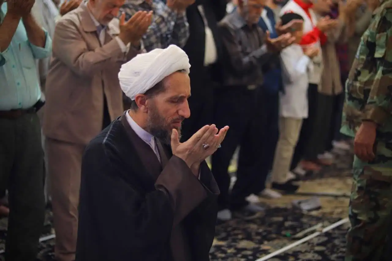 اقامه نماز باران در قزوین به امامت امام جمعه استان