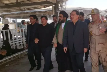 بازدید سرزده استاندار ایلام از مرز مهران _ تاکید بر تسهیل تردد زائران در آستانه عید قربان
