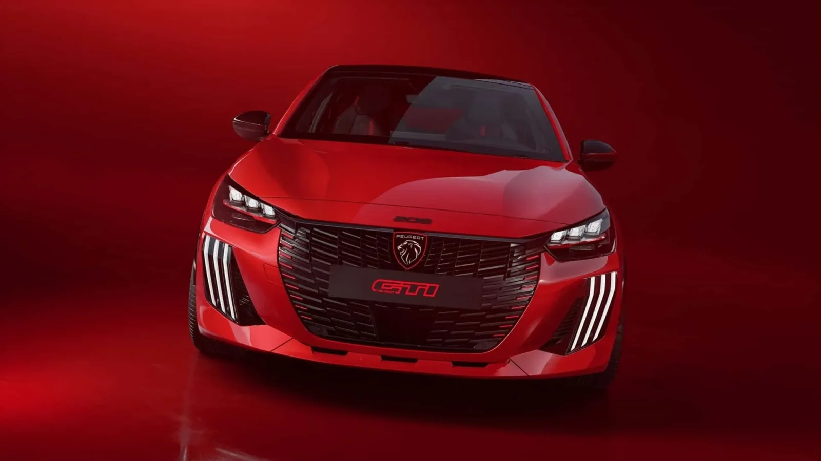 پژو E-208 GTi؛ هاچ‌ بک اسپرت برقی با شتاب ۵.۷ ثانیه‌ای و طراحی ویژه