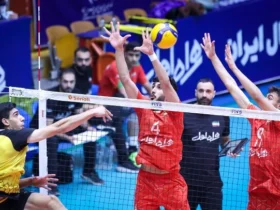 پیروزی قاطع تیم والیبال زیر ۱۶ سال ایران مقابل قرقیزستان