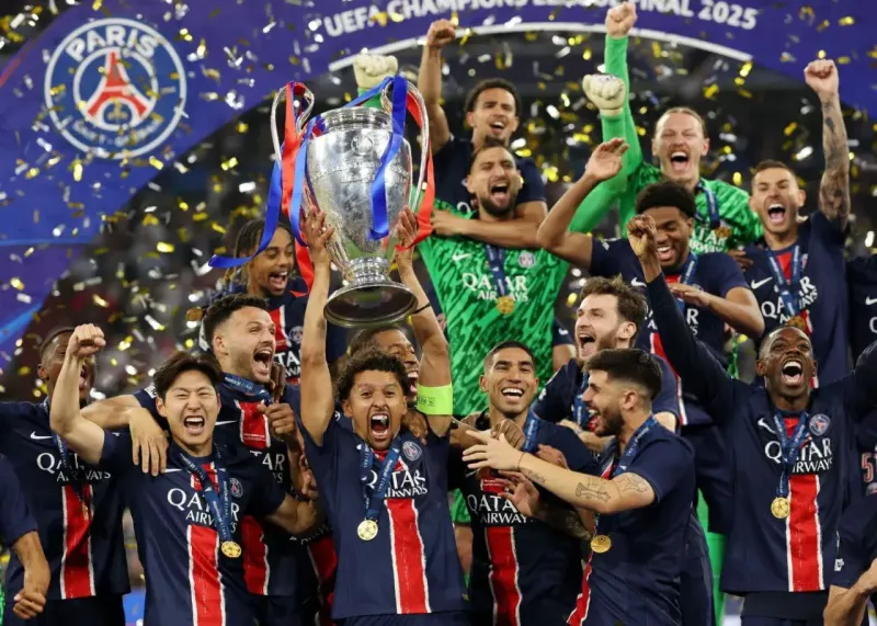 طوفان PSG در فینال اروپا _ اینتر نابود شد، پاریس قهرمان لیگ قهرمانان شد!