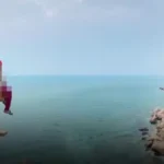 سقوط مرگبار زن شیرازی در گردنه عشاق بندر مقام _ هشدار درباره ایمنی گردشگران