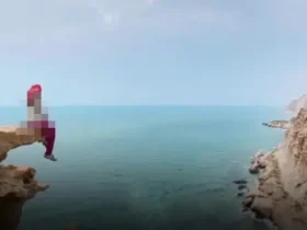 سقوط مرگبار زن شیرازی در گردنه عشاق بندر مقام _ هشدار درباره ایمنی گردشگران