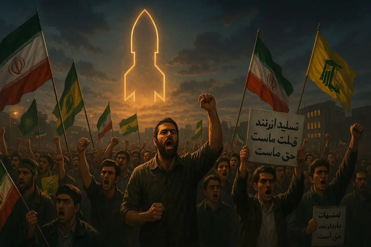 مردم از رهبر جمهوری اسلامی ایران اجازه ساخت بمب اتم را میخواهند