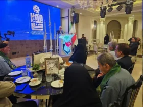 مراسم تجلیل از بازماندگان شهدای سادات در تهران برگزار شد