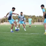 تمرین ریکاوری تیم ملی فوتبال ایران در تهران پس از شکست در دوحه
