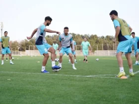 تمرین ریکاوری تیم ملی فوتبال ایران در تهران پس از شکست در دوحه