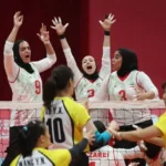برد قاطع زنان ایران مقابل استرالیا در والیبال نشسته قهرمانی آسیا