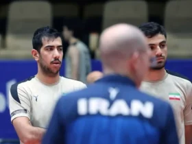اظهارات جواد کریمی پس از شکست والیبال ایران برابر برزیل _ تمرکز بر دیدار با آمریکا