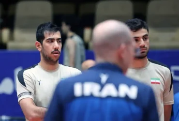 اظهارات جواد کریمی پس از شکست والیبال ایران برابر برزیل _ تمرکز بر دیدار با آمریکا