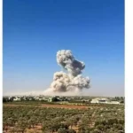 وقوع انفجار مهیب در اطراف فرودگاه حلب سوریه