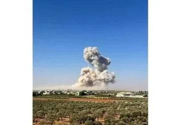 وقوع انفجار مهیب در اطراف فرودگاه حلب سوریه