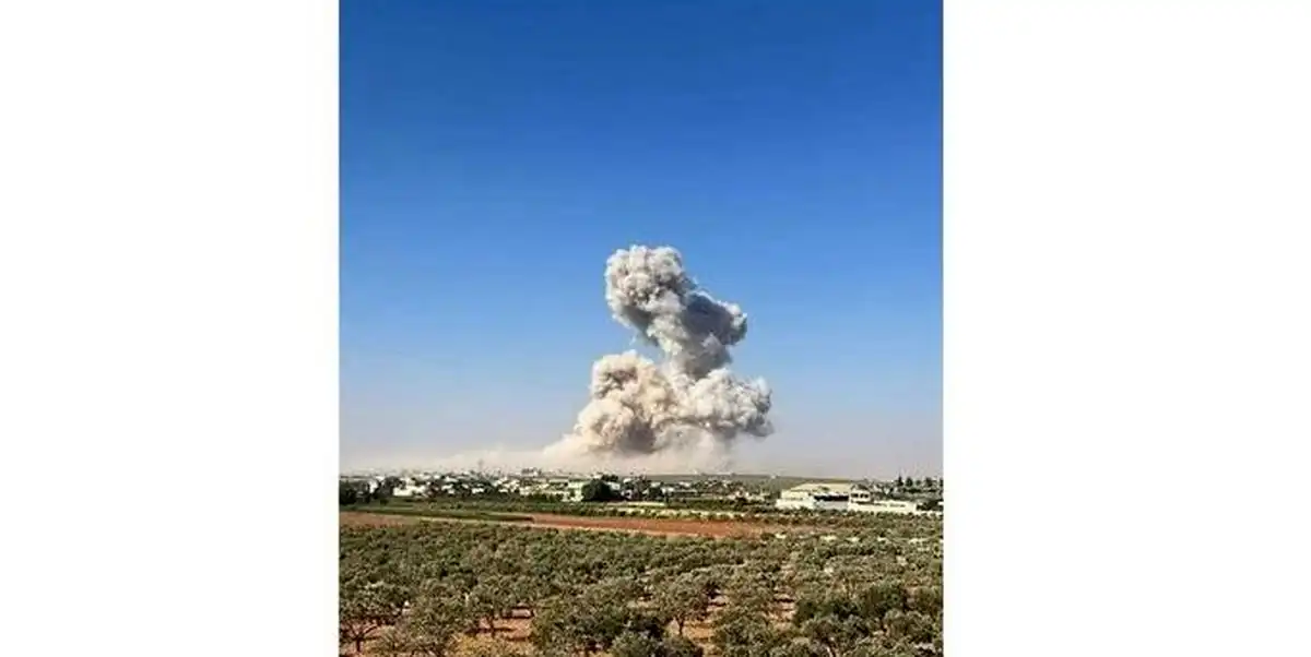 وقوع انفجار مهیب در اطراف فرودگاه حلب سوریه