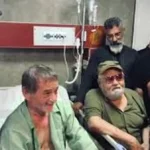 عیادت اکبر عبدی از امین آقا فرزانه؛ دیدار هنرمند با شاهزاده لاتی ایران