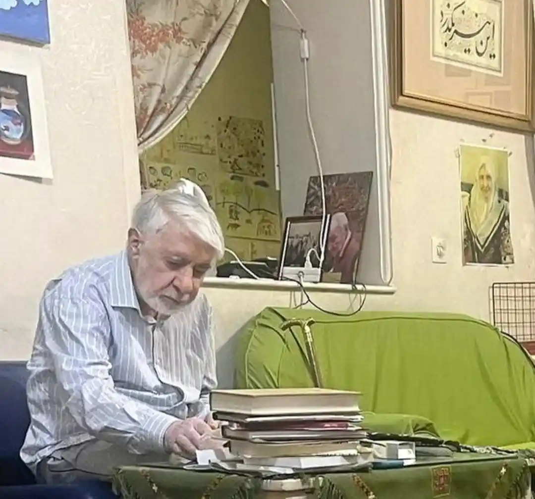 تصویر جدید میرحسین موسوی در حصر منتشر شد