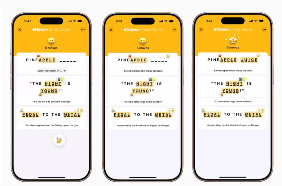 اپل از بازی جدید Emoji Game برای رقابت با Wordle رونمایی کرد