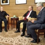 دیدار علی لاریجانی با پوتین در مسکو؛ گفتگو درباره برنامه هسته‌ ای ایران
