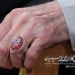 نقش انگشتری حضرت آیت‌الله خامنه‌ای در دیدار ۲۵ تیر ۱۴۰۴ مورد توجه قرار گرفت