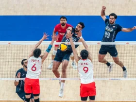 برد قاطع ایران مقابل چین در لیگ ملت‌ های والیبال ۲۰۲۵