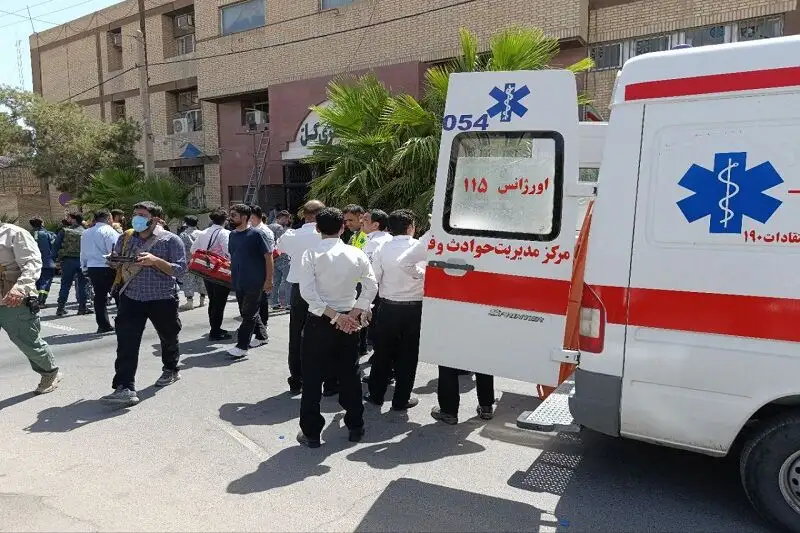 حمله مسلحانه به ساختمان دادگستری زاهدان - پایان درگیری با چند مجروح