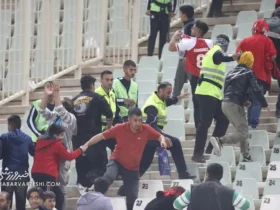 سر یک هوادار پرسپولیس در اصفهان شکست - درگیری‌های پیش از دیدار سپاهان و پرسپولیس