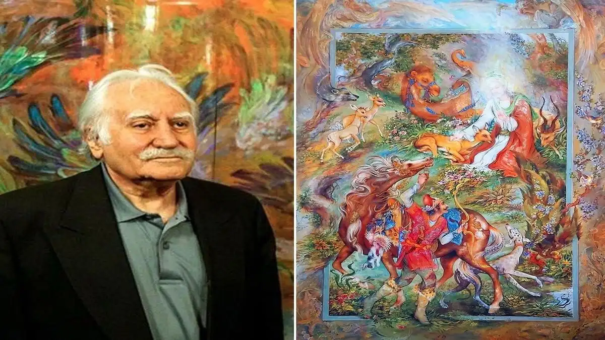 استاد محمود فرشچیان به کما رفت - وضعیت جسمانی نگارگر ایرانی بحرانی است