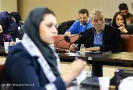 پنجمین نشست خبری جشنواره شعر کودک ایران با حضور مصطفی رحماندوست
