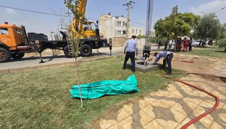 نشتی خط لوله گاز در شیراز جان یک کارگر را گرفت
