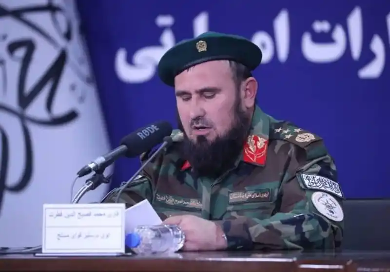 رئیس نیروهای مسلح طالبان: افغانستان با هر نوع زبان زور مقابله خواهد کرد