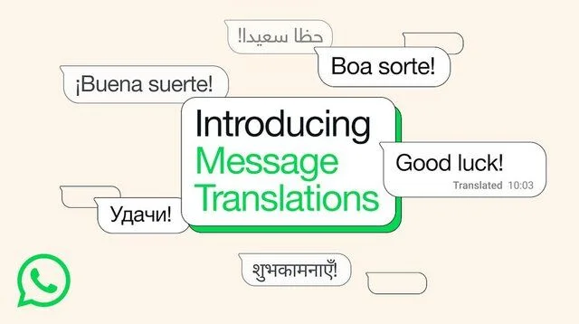 واتس‌اپ قابلیت ترجمه پیام‌ها را فعال کرد؛ پشتیبانی از ۱۹ زبان در آیفون