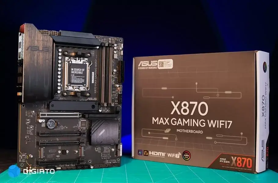 معرفی مادربرد ASUS X870 MAX GAMING برای پردازنده‌Ryzen 9000