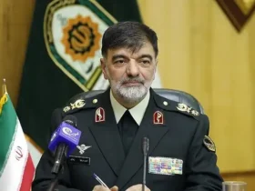 دیدار سردار رادان و رئیس الحشد الشعبی عراق در تهران
