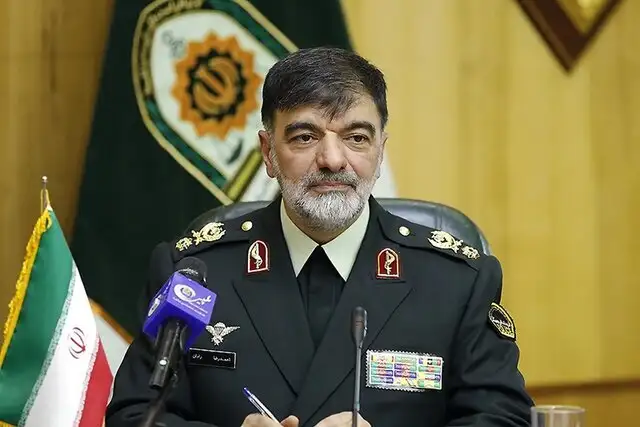 دیدار سردار رادان و رئیس الحشد الشعبی عراق در تهران
