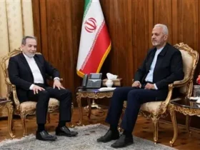 دیدار سرپرست سفارت ایران در کابل با وزیر امور خارجه