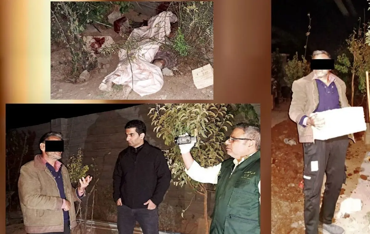 پدر برای نجات جان خود، پسر معتادش را با بلوک سیمانی کشت