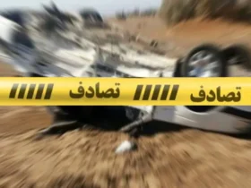 برخورد خودروی پراید با کارگران آسفالت‌کار در اتوبان، دو کشته و شش مصدوم