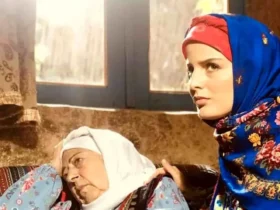 انتشار تصویری از پشت صحنه سریال «سوجان» با حضور ثریا قاسمی