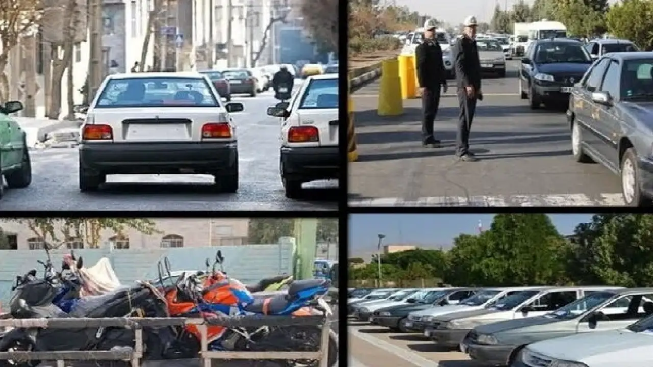 توقیف ۸۳۹ خودروی فاقد پلاک و پلاک مخدوش در غرب استان تهران