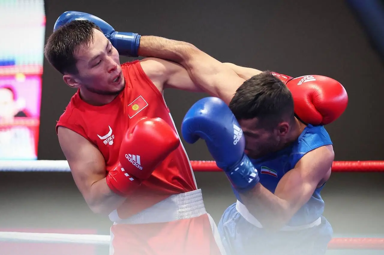 برد مقتدرانه دانیال شه بخش مقابل بوکسور قرقیزستان