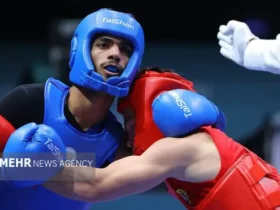 امیرحسین همتی با شکست نماینده مصر قهرمان شد