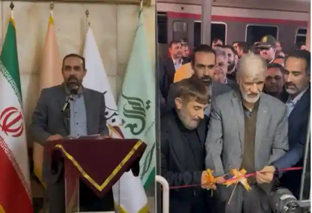 افتتاح رام سوم قطار پنج ستاره ایران در مسیر تهران–مشهد