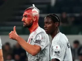 سردار دورسون، مهاجم سابق پرسپولیس در ترکیه غرق در خون شد! +عکس