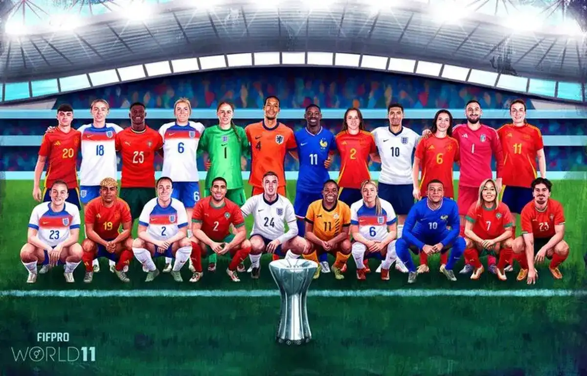 تیم منتخب سال ۲۰۲۵ فیفا معرفی شد