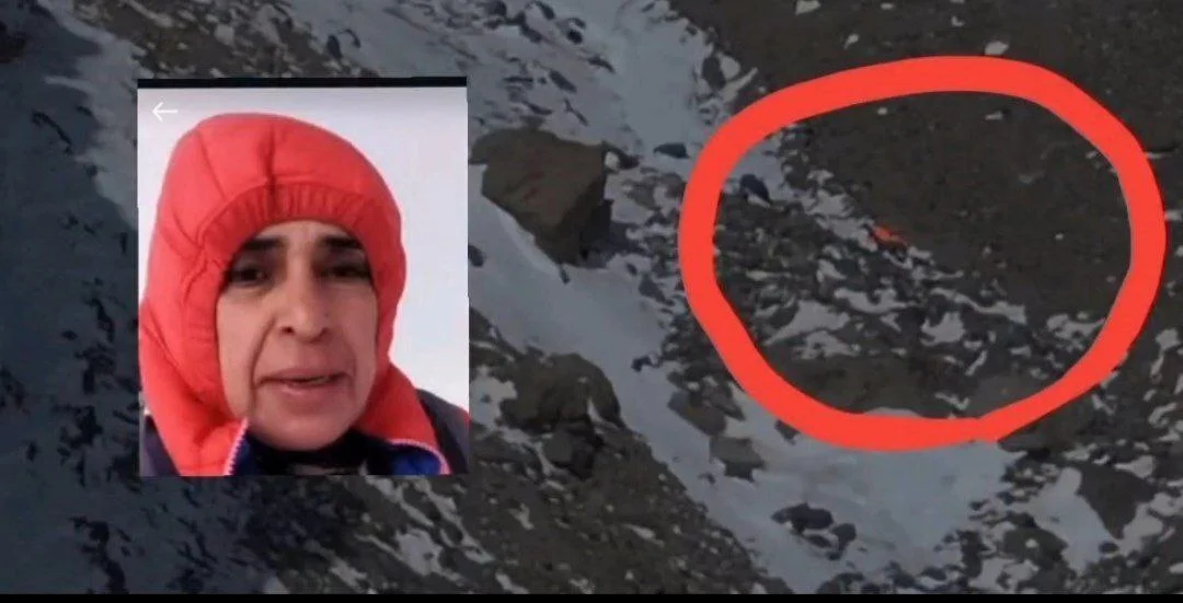 کشف پیکر طاهره حاصلی در ارتفاعات دماوند