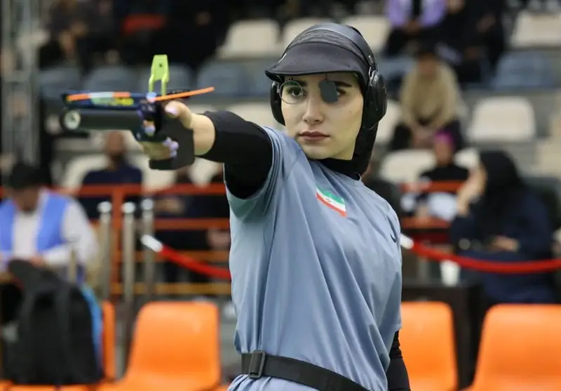 هانیه رستمیان در فینال جامهای جهانی تیراندازی دوحه دهم شد