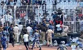 شورش در هند پس از حضور کوتاه مسی در کلکته