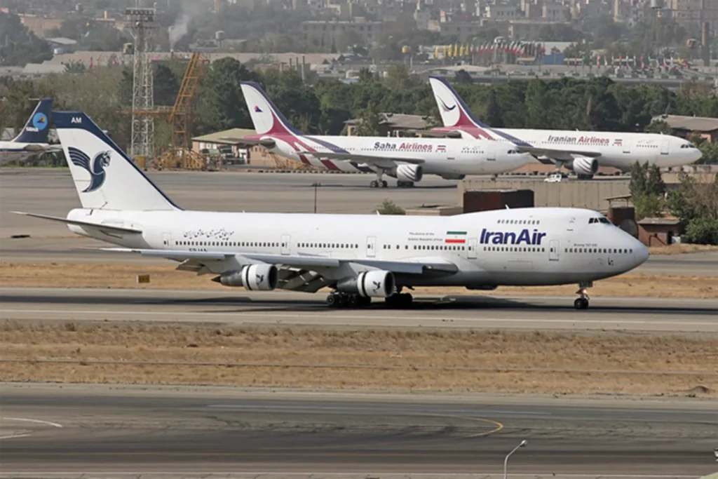 وضعیت پروازهای بین‌ المللی