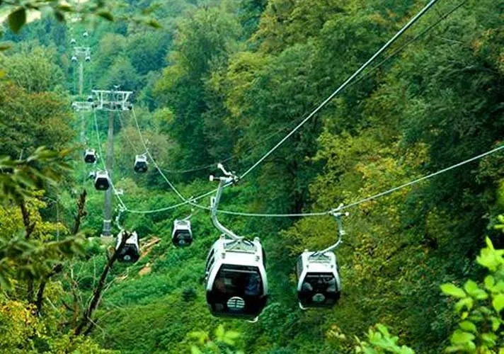 مشخصات فنی تله کابین نمک آبرود